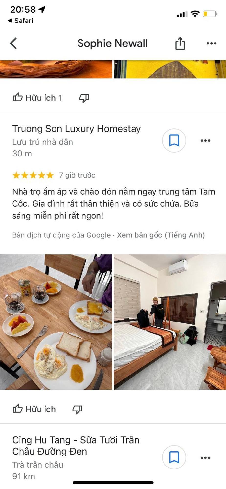 Truong Son Luxury Homestay Ниньбинь Экстерьер фото